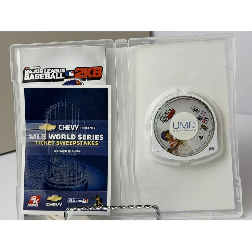 Major League Baseball 2K9 PLAYSTATION PORTABLE PSP Sports Complete With Manual